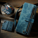 CaseMe Samsung Galaxy S22 Ultra -suojakotelo C30-sarja Petrol