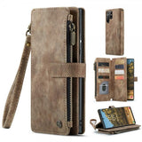 CaseMe Samsung Galaxy S22 Ultra Suojakotelo C30 Sarja Ruskea