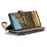 CaseMe Samsung Galaxy S22 Ultra Suojakotelo C30 Sarja Ruskea