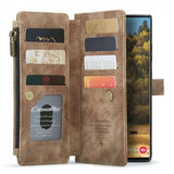 CaseMe Samsung Galaxy S22 Ultra Suojakotelo C30 Sarja Ruskea
