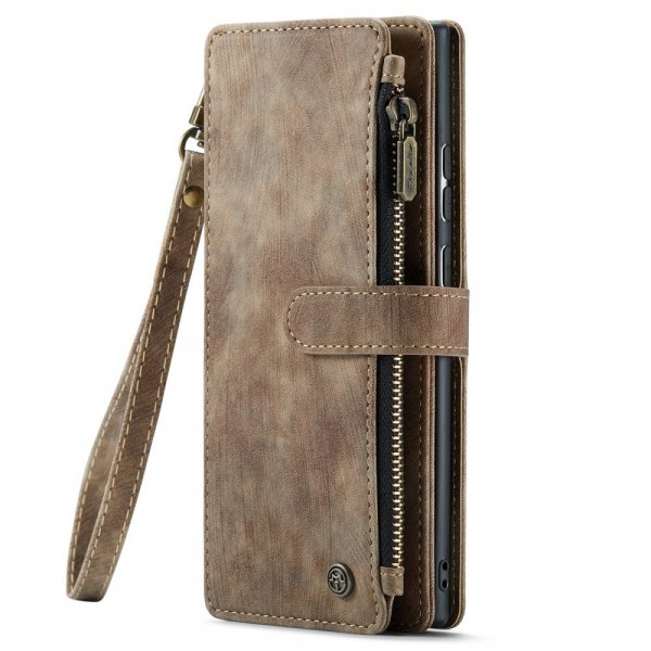 CaseMe Samsung Galaxy S22 Ultra Suojakotelo C30 Sarja Ruskea