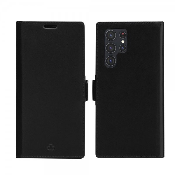 dbramante1928 Samsung Galaxy S22 Ultra Fodral Lynge Irrotettava Kuori Musta