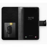 Ideal of Sweden Samsung Galaxy S22 Ultra Kotelo Magnet Wallet+ Musta