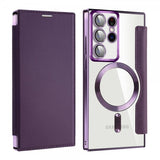 Samsung Galaxy S22 Ultra Kotelo MagSafe Violetti
