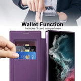 Samsung Galaxy S22 Ultra Kotelo MagSafe Violetti