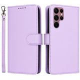 Betopnice Samsung Galaxy S22 Ultra Kotelo irrotettavalla kuorella 005 Violetti