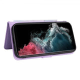 Betopnice Samsung Galaxy S22 Ultra Kotelo irrotettavalla kuorella 005 Violetti
