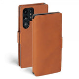 Kavaj Samsung Galaxy S22 Ultra Fodral Phoenix Ruskea