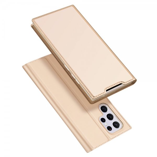 Dux Ducis Samsung Galaxy S22 Ultra Kotelo Skin Pro Series Kulta