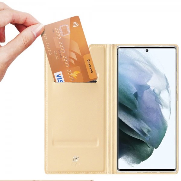 Dux Ducis Samsung Galaxy S22 Ultra Kotelo Skin Pro Series Kulta