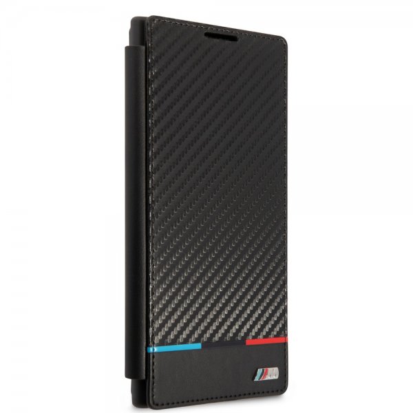 BMW Samsung Galaxy S22 Ultra -suojakuori Tricolor Stripe Carbon Black