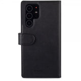 holdit Samsung Galaxy S22 Ultra Kotelo Lompakkokotelo Magneetti Musta