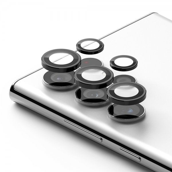Ringke Samsung Galaxy S22 Ultra Kamerans Linssuojus Kehys Musta