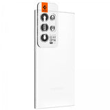 Spigen Samsung Galaxy S22 Ultra kameran suojalasi GLAS.tR EZ Fit Optik Pro 2-pack Phantom White
