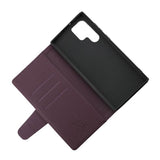 Rvelon Samsung Galaxy S22 Ultra Kotelo Magneettinen Irrotettava Kuori Violetti