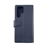 Rvelon Samsung Galaxy S22 Ultra -kuoret, taitettava korttitasku, sininen