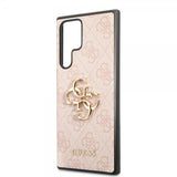 Guess Samsung Galaxy S22 Ultra Suojakuori 4G Logo Pinkki
