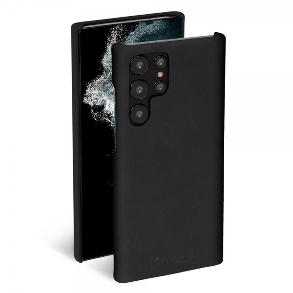 KAVAJ Samsung Galaxy S22 Ultra Suojakuori Boston Musta