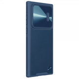 Nillkin Samsung Galaxy S22 Ultra Suojakuori CamShield Leather Sininen