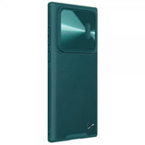 Nillkin Samsung Galaxy S22 Ultra Suojakuori CamShield Leather Vihreä
