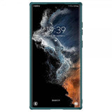 Nillkin Samsung Galaxy S22 Ultra Suojakuori CamShield Leather Vihreä