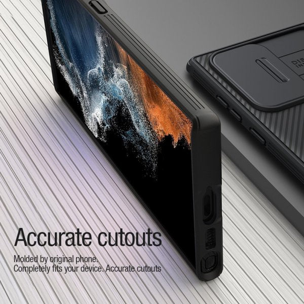 Nillkin Samsung Galaxy S22 Ultra Kuori CamShield Pro MagSafe Musta