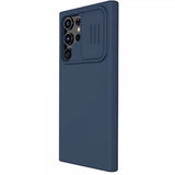 Nillkin Samsung Galaxy S22 Ultra -kuori CamShield Silky sininen