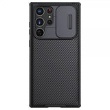 Nillkin Samsung Galaxy S22 Ultra Suojakuori CamShield Pro Musta
