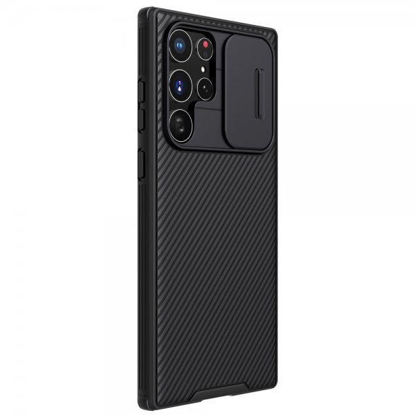 Nillkin Samsung Galaxy S22 Ultra Suojakuori CamShield Pro Musta