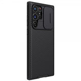 Nillkin Samsung Galaxy S22 Ultra Suojakuori CamShield Pro Musta