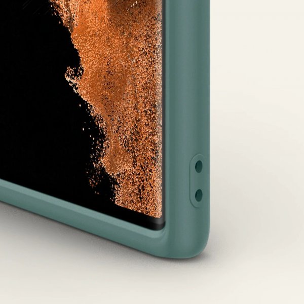 Cyrill Samsung Galaxy S22 Ultra Suojakuori Color Brick Kale