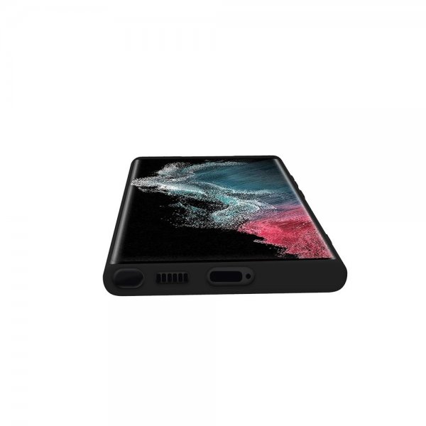 Celly Samsung Galaxy S22 Ultra Suojakuori CROMO Musta