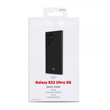 Celly Samsung Galaxy S22 Ultra Suojakuori CROMO Musta