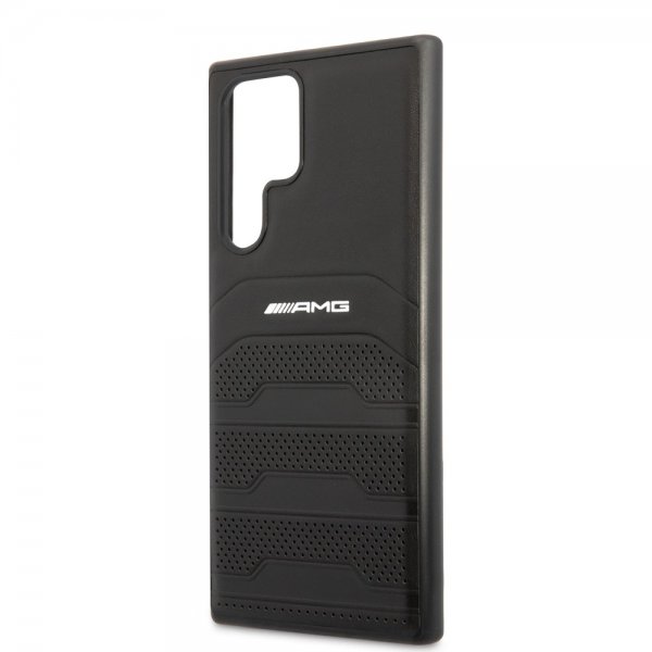AMG Samsung Galaxy S22 Ultra kuoret kohokuvioitu Musta