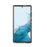 Tech21 Samsung Galaxy S22 Ultra -suojakuori Evo Check, Smokey Black