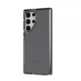 Tech21 Samsung Galaxy S22 Ultra -suojakuori Evo Check, Smokey Black