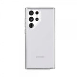 Tech21 Samsung Galaxy S22 Ultra -suojakuori Evo Clear, läpinäkyvä