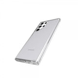 Tech21 Samsung Galaxy S22 Ultra -suojakuori Evo Clear, läpinäkyvä