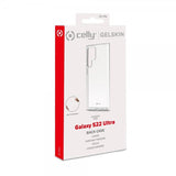 Celly Samsung Galaxy S22 Ultra -kuori GELSKIN Läpinäkyvä