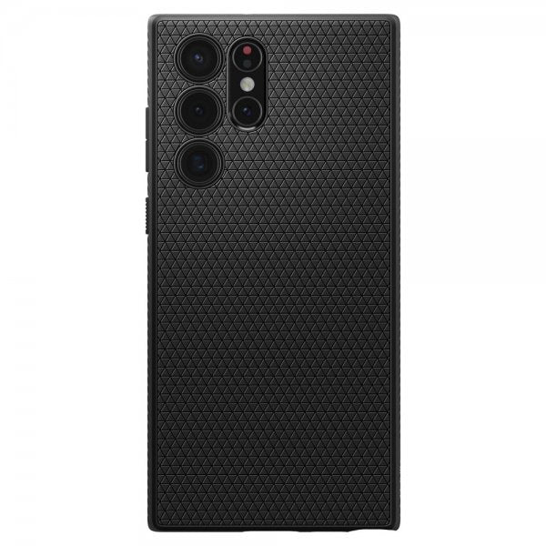 Spigen Samsung Galaxy S22 Ultra Suojakuori Liquid Air Matte Black