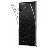 Spigen Samsung Galaxy S22 Ultra -suojakuori Liquid Crystal Glitter Crystal Quartz