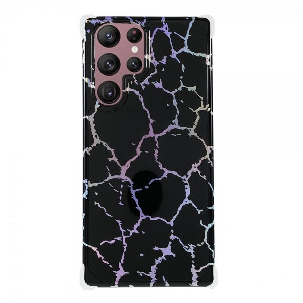 Samsung Galaxy S22 Ultra Kuori Marmori Musta