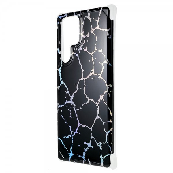 Samsung Galaxy S22 Ultra Kuori Marmori Musta
