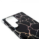 Samsung Galaxy S22 Ultra Kuori Marmori Musta