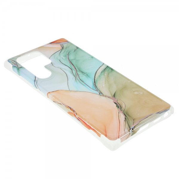 Samsung Galaxy S22 Ultra Kuori Marmori Kolmivärinen
