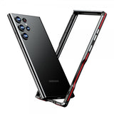 Samsung Galaxy S22 Ultra Kuoret Metallirunko Hopea