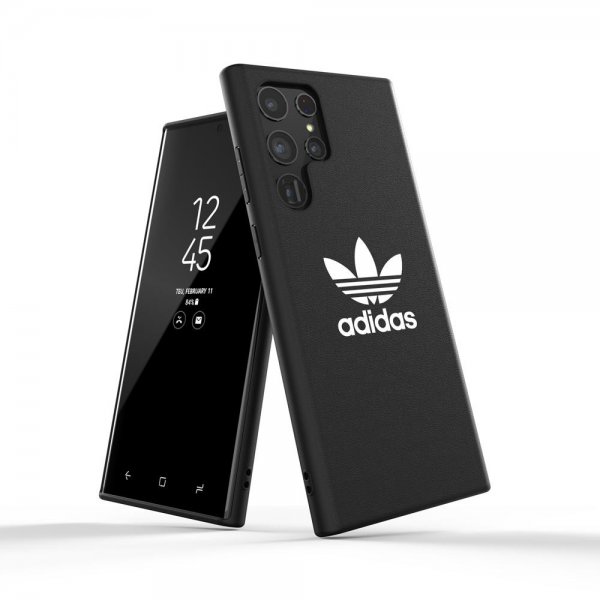 Adidas Samsung Galaxy S22 Ultra kuori, moulded case, basic, musta