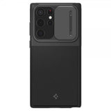 Spigen Samsung Galaxy S22 Ultra -kuori Optik Armor, musta