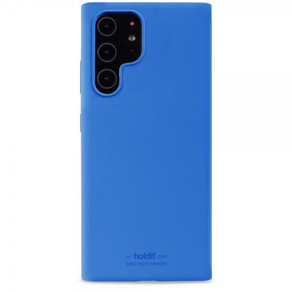 Holdit Samsung Galaxy S22 Ultra Silikonikuori Sky Blue