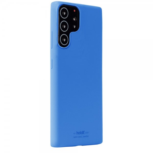 Holdit Samsung Galaxy S22 Ultra Silikonikuori Sky Blue